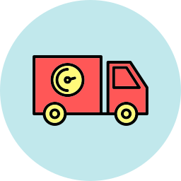 Delivery truck icon