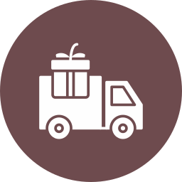 Delivery courier icon