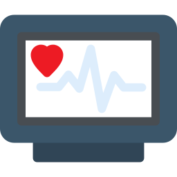 moniteur ecg Icône