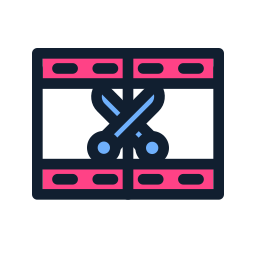 Video editing icon