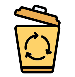 Trash can icon