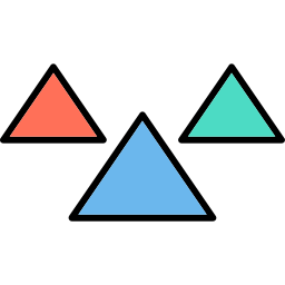 Triangles icon