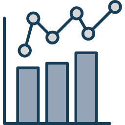 grafico a barre icona