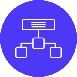 hierarchische struktur icon