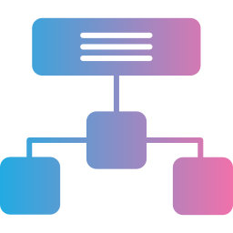 hierarchische struktur icon