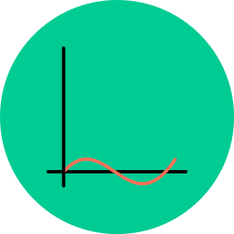 Wave chart icon