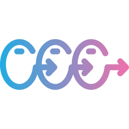 grafico del processo icona