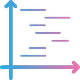 gráfico de gantt Ícone