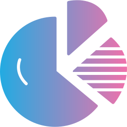 diagramme circulaire Icône