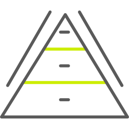 pyramidendiagramm icon