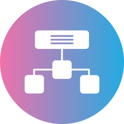 hierarchische struktur icon