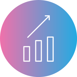 Arrow chart icon