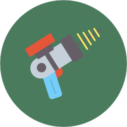 Laser gun icon