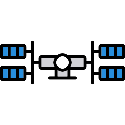 station spatiale Icône