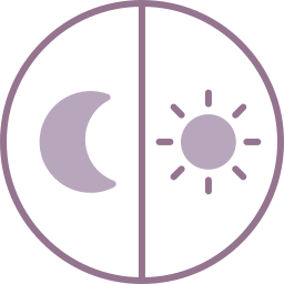 Day and night icon