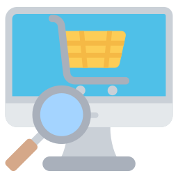 Online shop icon