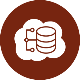 Cloud data icon