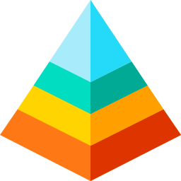 pyramidendiagramm icon