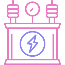 Power transformer icon