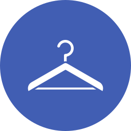 Clothes hanger icon