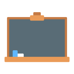 Chalkboard icon