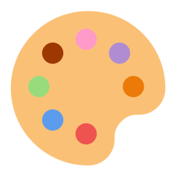 Color palette icon