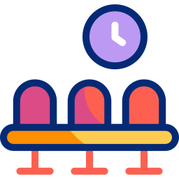 salle d'attente Icône