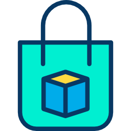 Shopping bag icon