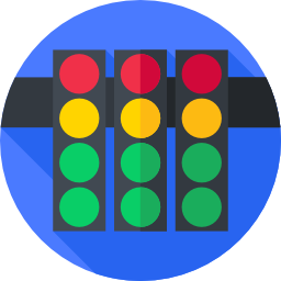 Traffic lights icon