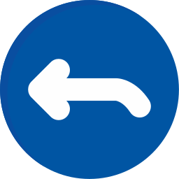 Left arrow icon