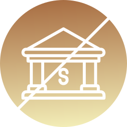 No bank icon