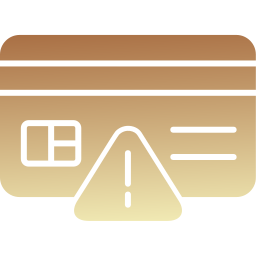 Payment warning icon