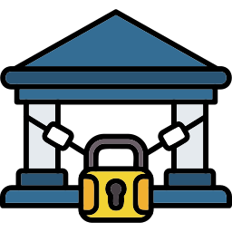 Bank closed icon