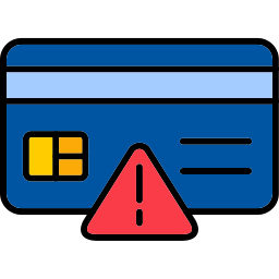 Payment warning icon