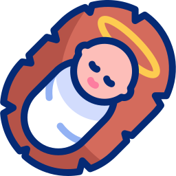 Baby jesus icon