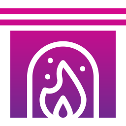 Fireplace icon