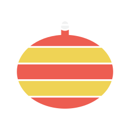 Christmas ornament icon