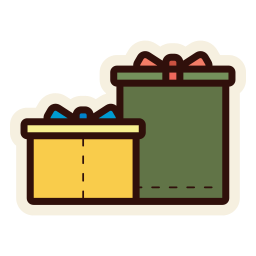 Gift box icon