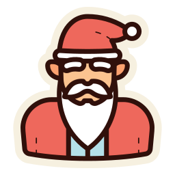 Santa claus icon