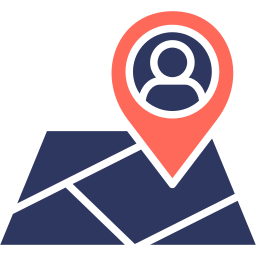 Maps and location icon