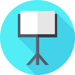 Music stand icon