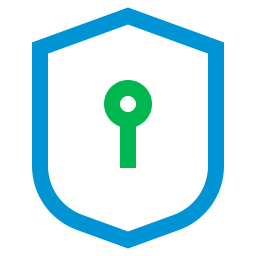 Shield lock icon