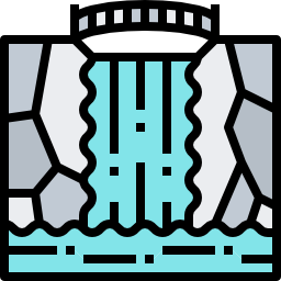 Waterfall icon