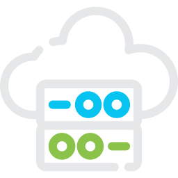 Cloud data icon