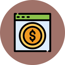 Online payment icon