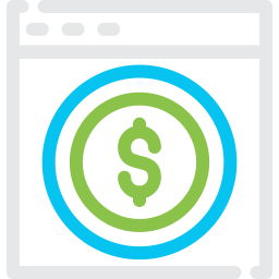 Online payment icon