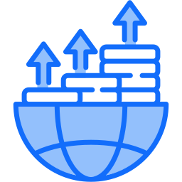 globale wirtschaft icon