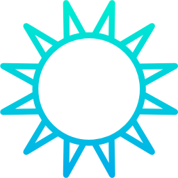 Sun icon