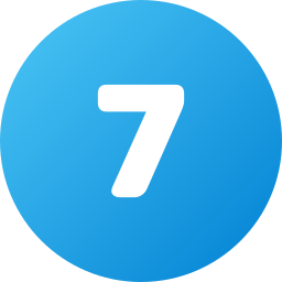 Number 7 icon