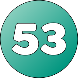 Fifty three icon